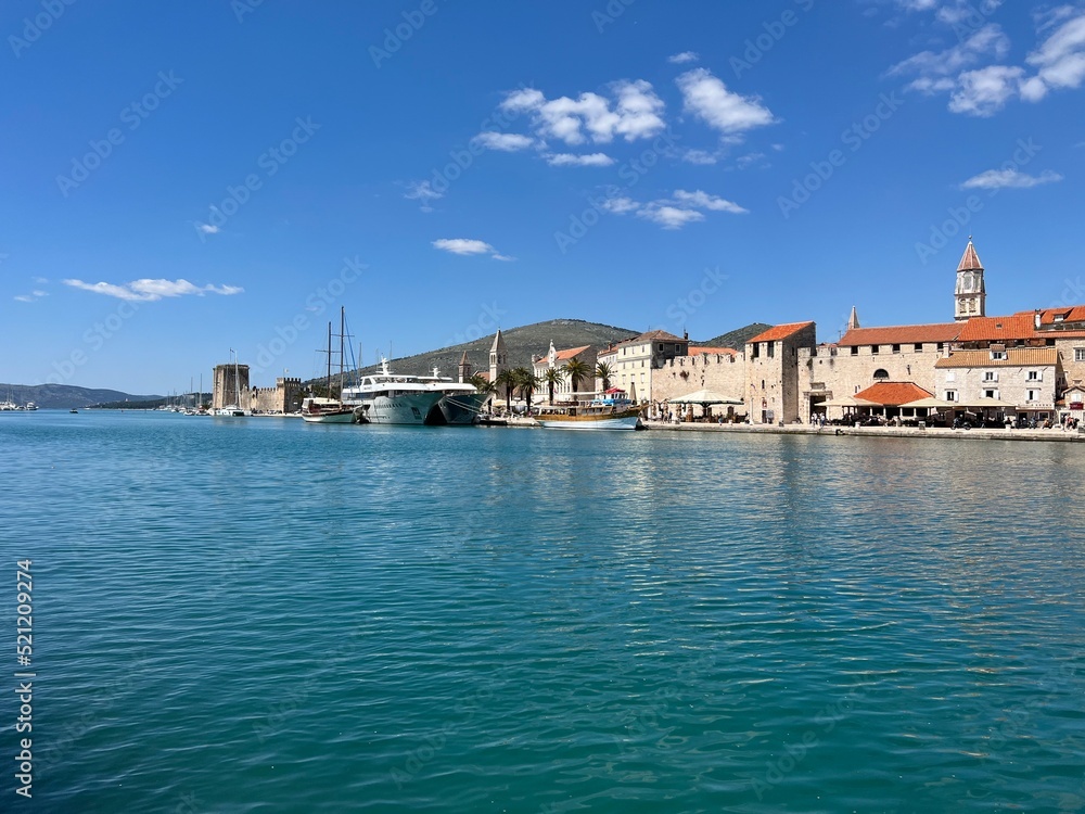 Panormaic view of Trogir, Croatia