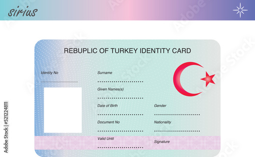 Republic of Turkey identity card
