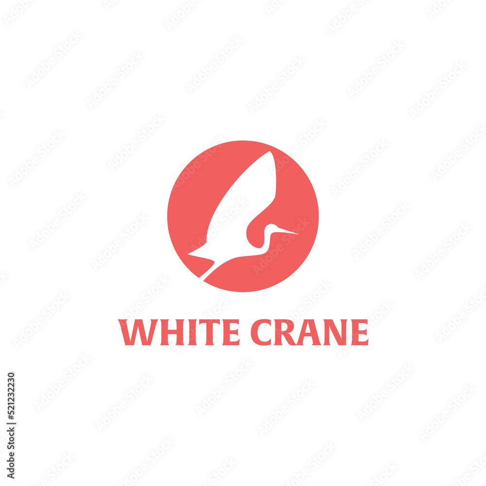 White Crane Fly White Crane Fly