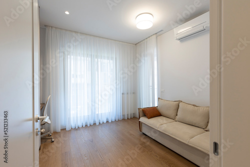 Interior of a empty living room