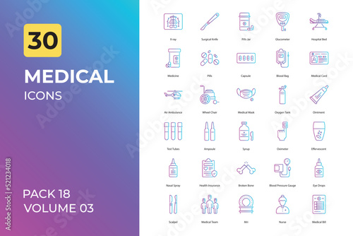 Medical icons collection. Set contains such Icons as hospital, doctor, and more