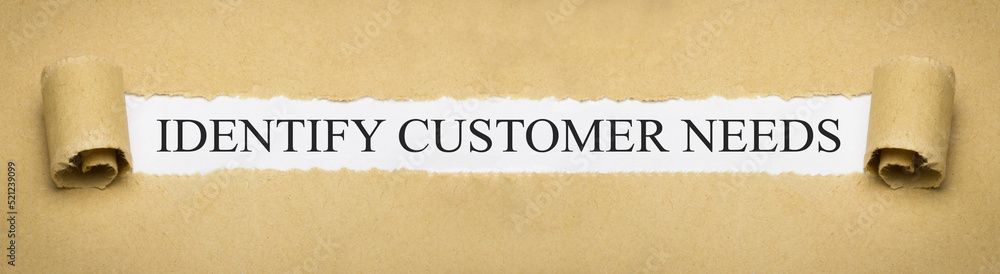 identify customer needs