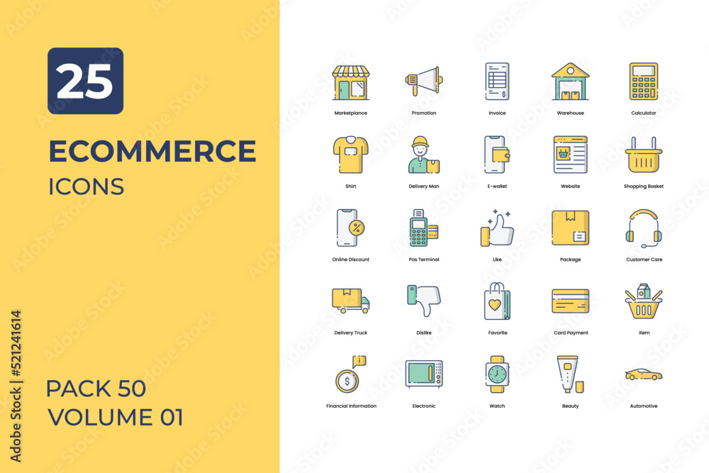 E-commerce icons collection. Set contains such Icons as online shopping, e-shopping, store, and more E-commerce icons collection. Set contains such Icons as online shopping, e-shopping, store, and more