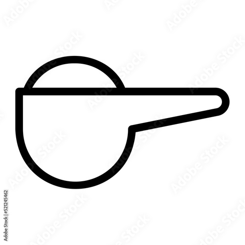 washing powder line icon