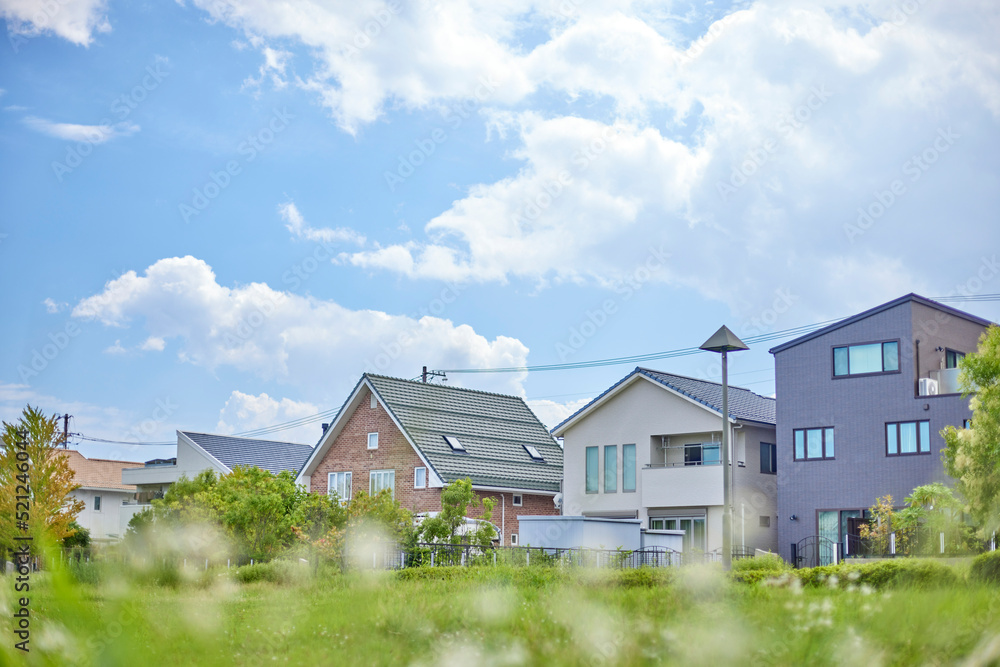 住宅地の街並み 住宅地の街並み
