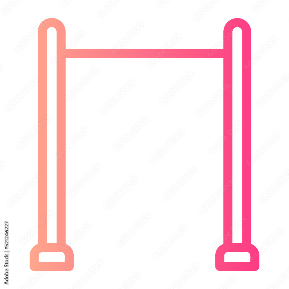 clothes line gradient icon clothes line gradient icon