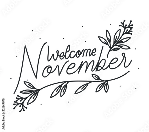 design of welcome november