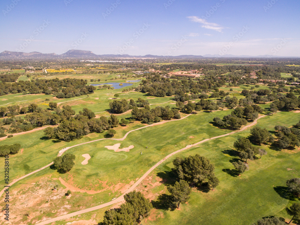 Golf Son Antem, (Marriot), Municipality of Llucmajor, Mallorca, balearic islands, spain, europe