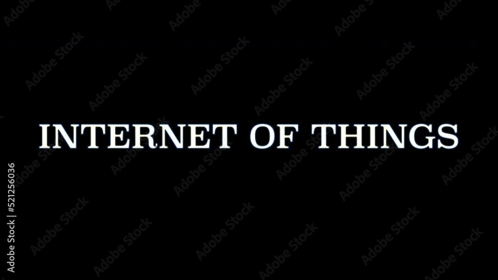 Internet of Things Internet of Things