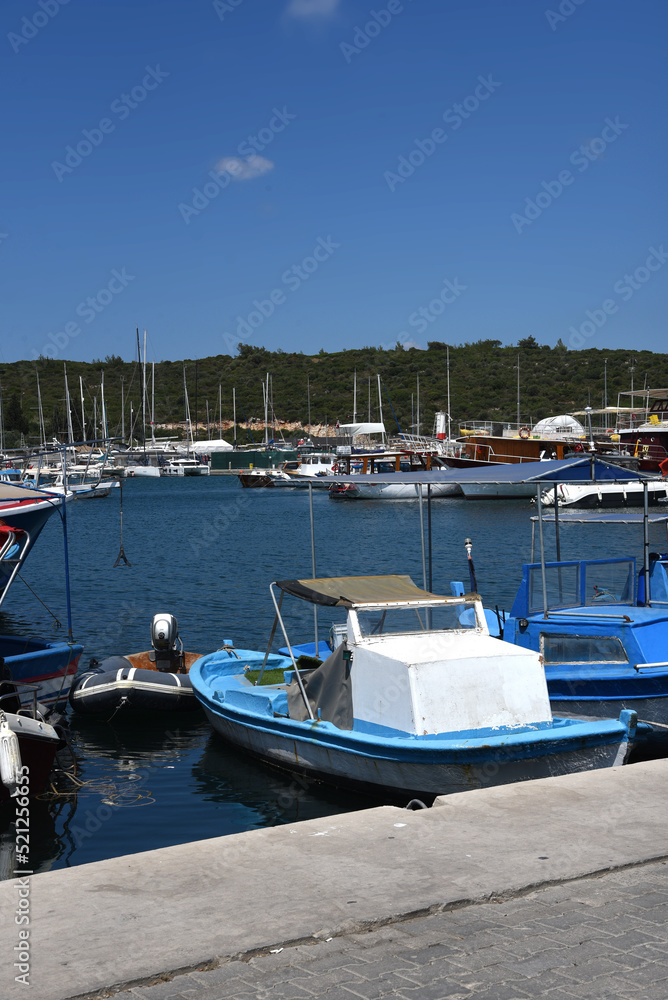 Obraz premium Fischerboote im Hafen