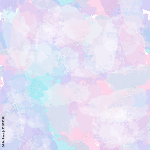 watercolor seamless pattern, rainbow colors girly print, artistic pastel background