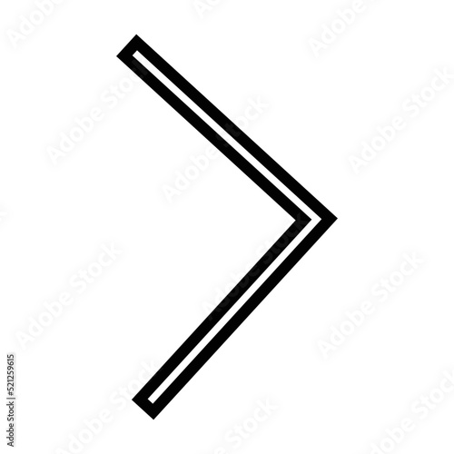 Arrow, chevron, right, direction, forward, move icon