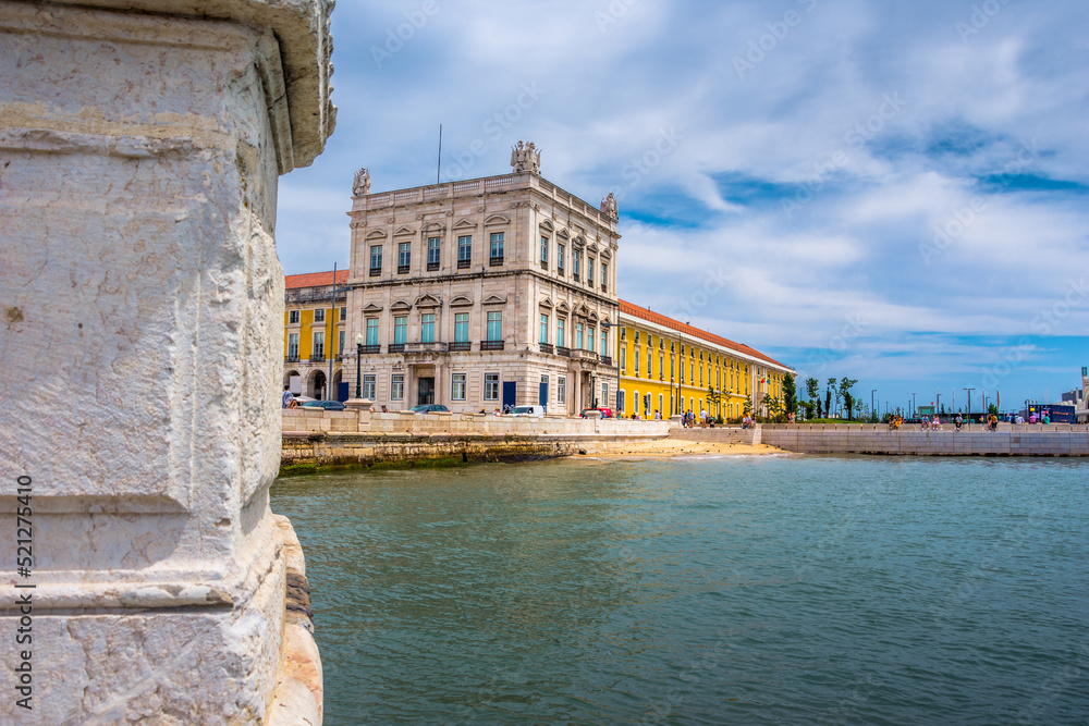 Street view of picturesque Lisbon city, capital of Portugal 