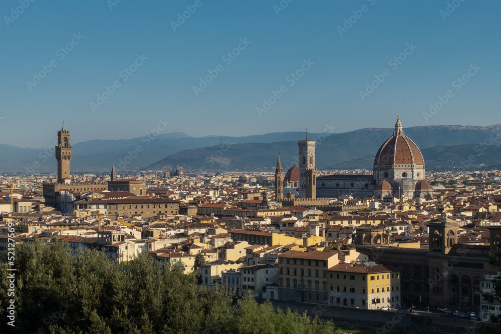 A view of Florence in Italy