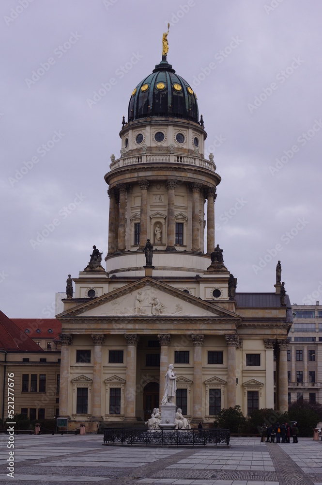 Berlin, Germany: the Neue Kirche (New Church) or Deutscher Dom in Gendarmenmarkt