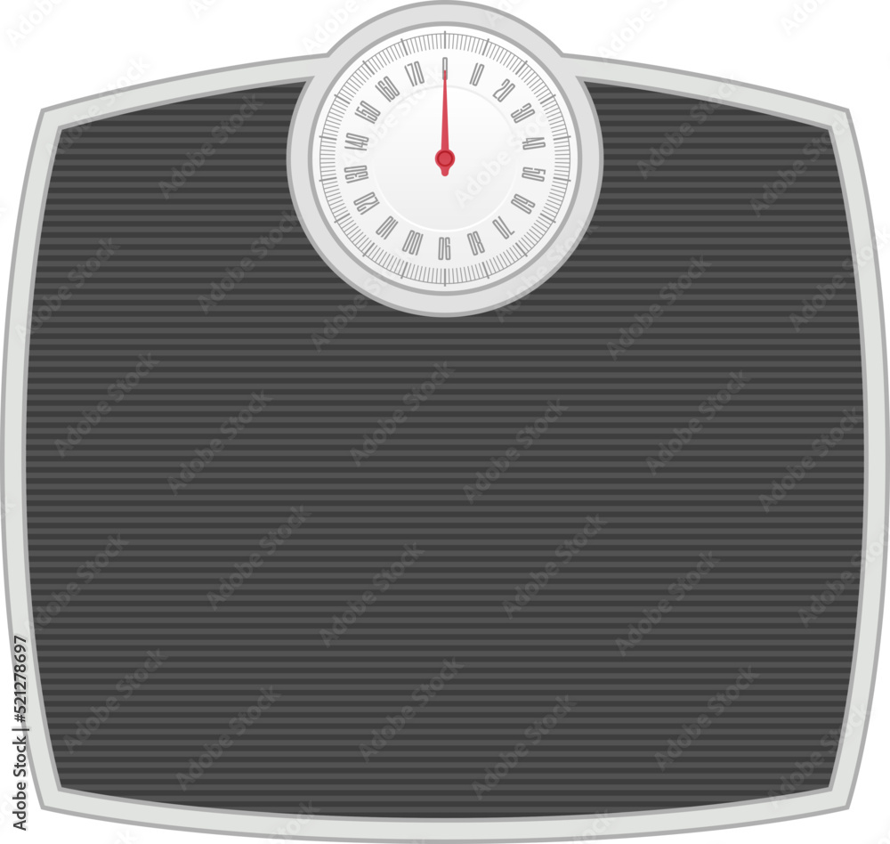 Bathroom weighing scale clip art Stock Vector Adobe Stock