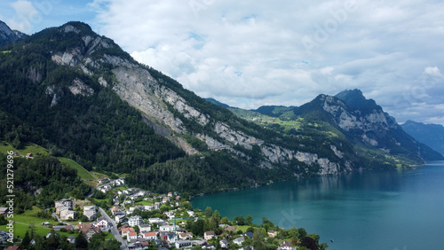  Weesen   Szwajcaria  Alpy  G  ry  turystyka  krajobraz  charakter  lato  g  ra  podr      Wakacje  super
