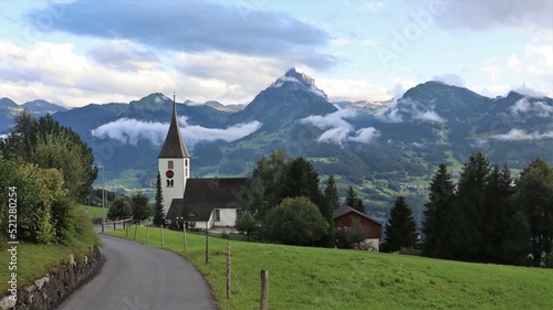 Amden, Szwajcaria, Alpy, Góry, turystyka, krajobraz, charakter, lato, góra, podróż, Wakacje, super