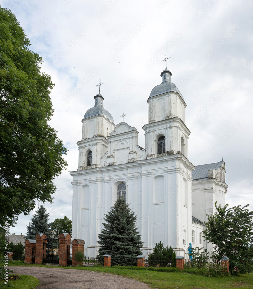 Catholic Church of the Holy Trinity in the village Dunilovichi, Belarus