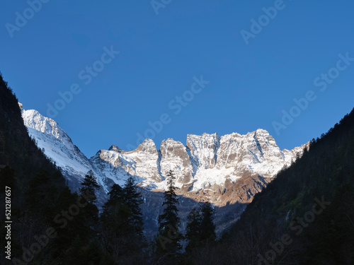mount jiariren-an of the meili snow mountains