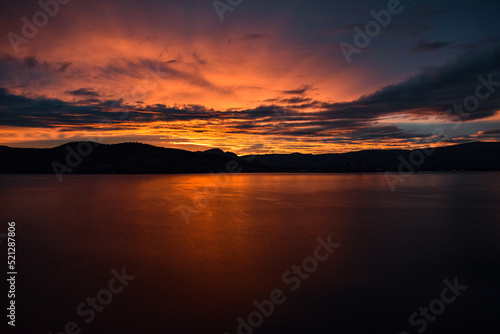 sunrise over the lake © miranda