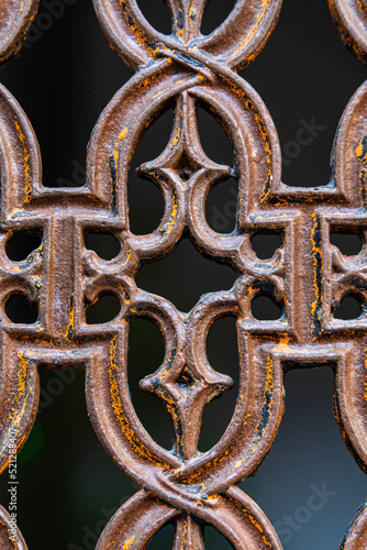 Gradeamento antigo na cidade de lisboa