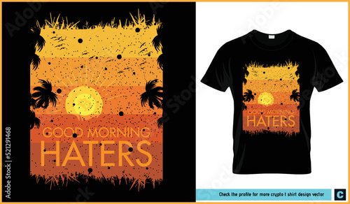 Bitcoin quotes and saying elegant t-shirt design vector ready for print. Sunglass, bitcoin icon and sun, dream, big, ethereum icon.
