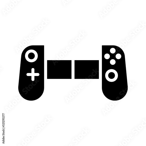 Game icon. playstation sign. gameplay symbol. vector illustration