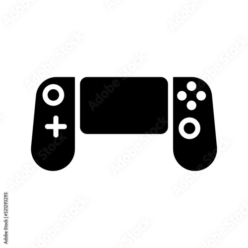 Game icon. playstation sign. gameplay symbol. vector illustration