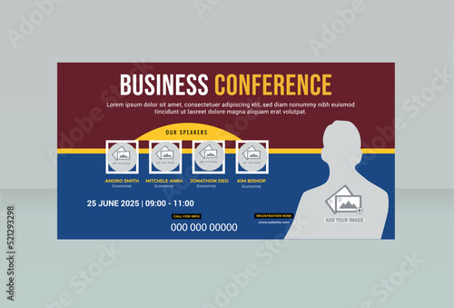 Business Conference Banner ad