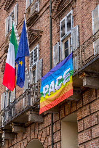 Typical Italian architectur...