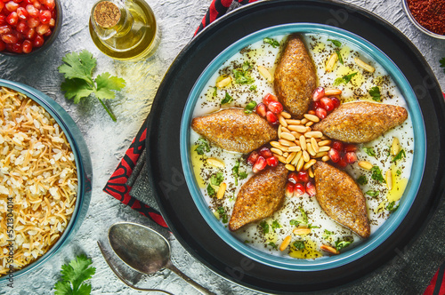 Arabic Cuisine: Middle Eastern traditional dish 