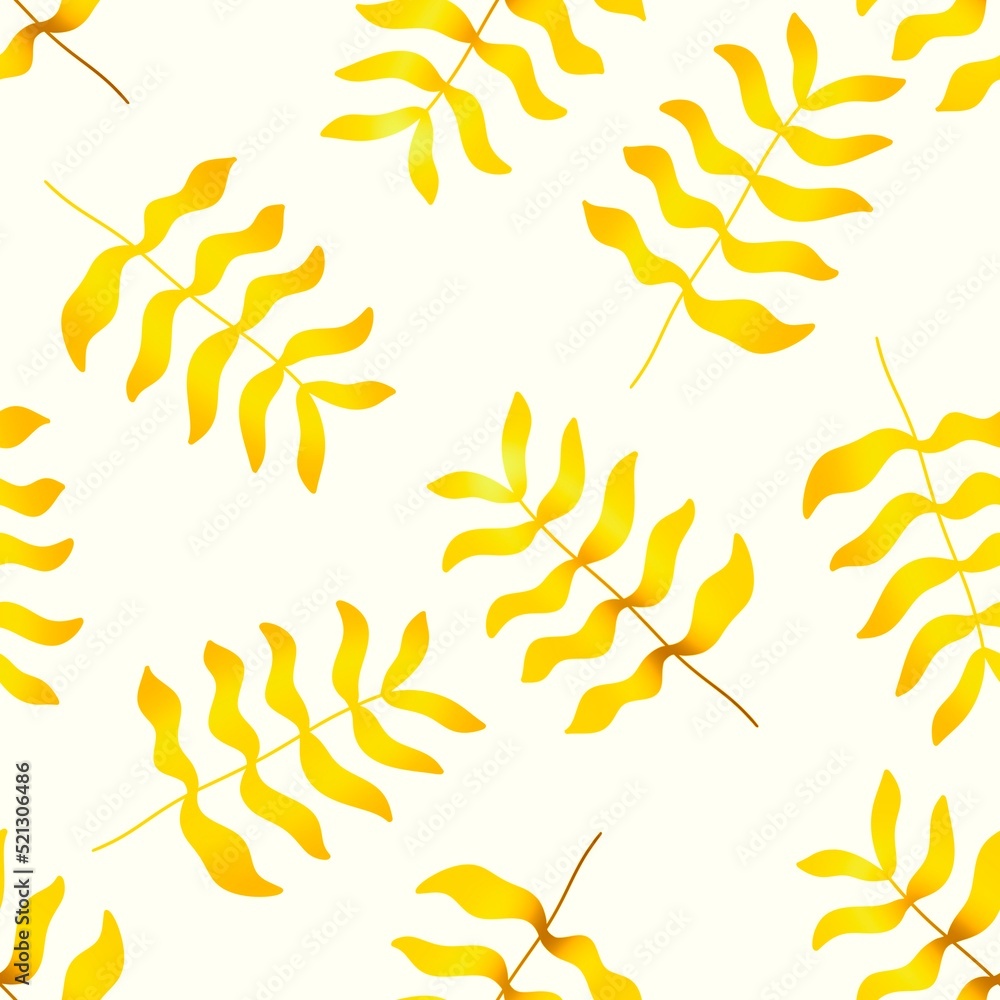Summer seamless palms leaves pattern for clothes print and kids accessories and wrapping and fabrics and linens Summer seamless palms leaves pattern for clothes print and kids accessories and wrapping and fabrics and linens