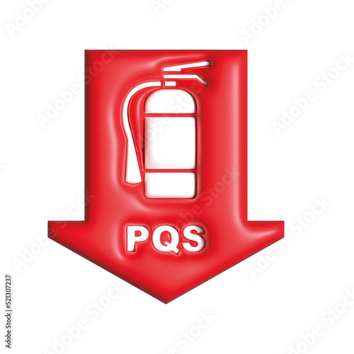fire extinguisher sign board