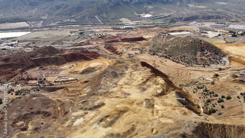 Mines de Mazaron, Murcia, Espagne