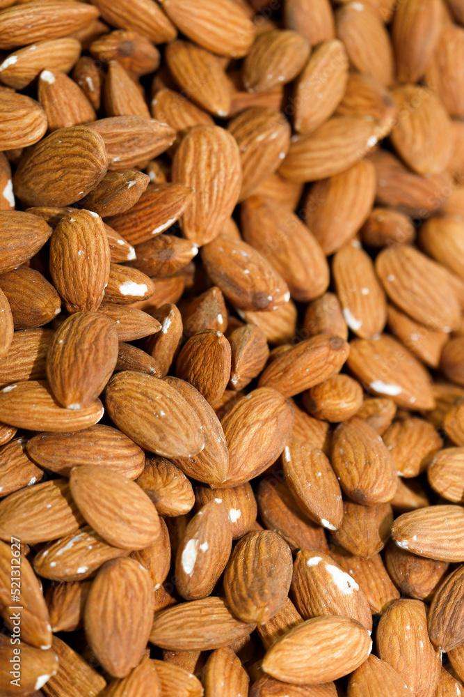 Fototapeta premium Salty almond in bulk