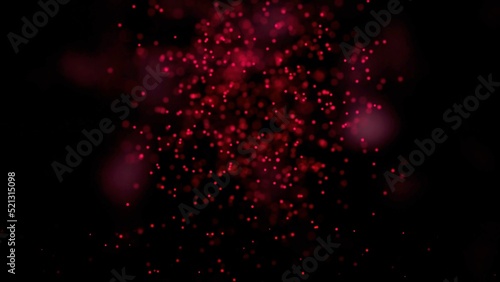 Animation of plexus network from question symbol on colorful background with flowing of plexus particles. Question mark. Seamless loop