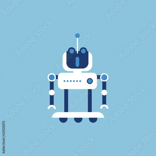 artificial intelligence technology robot character