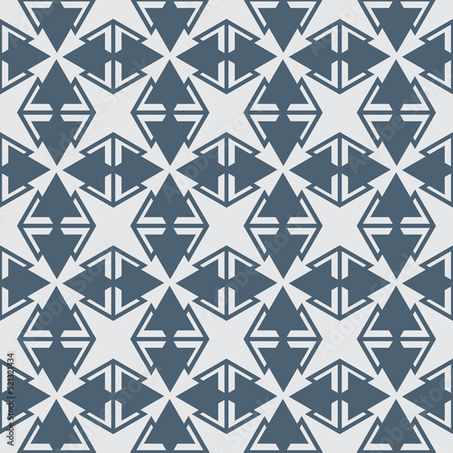 star geometric seamless pattern