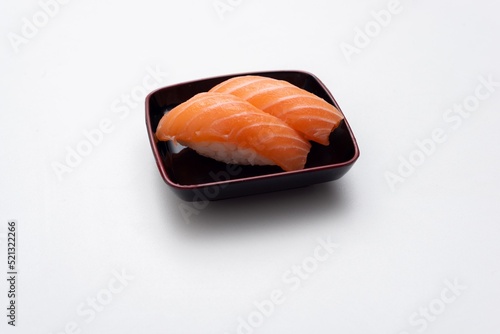 sushi with salmon