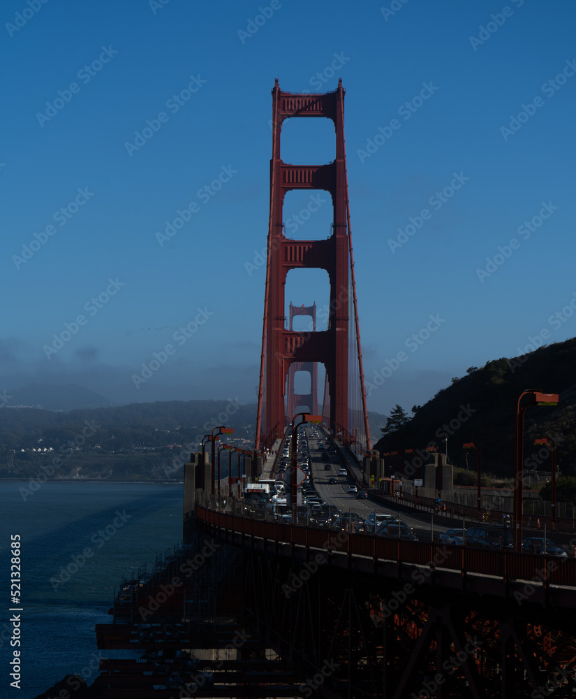 Naklejka premium golden gate bridge