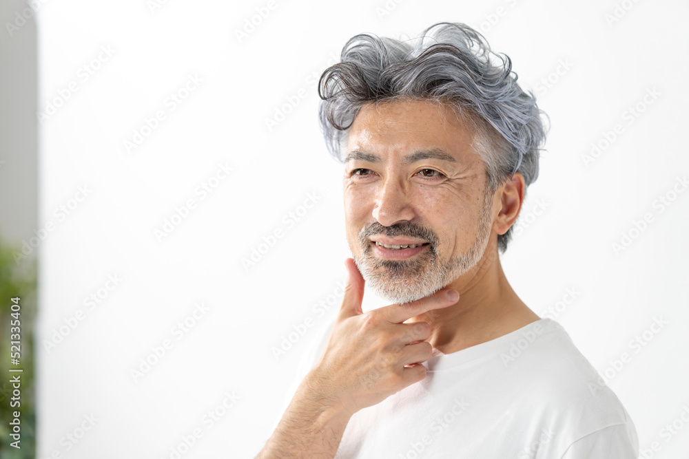 髭・男性 髭・男性