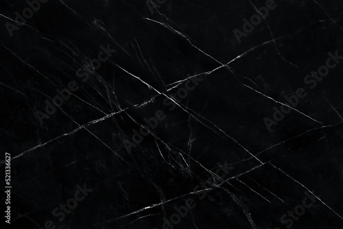 Black marble natural pattern for background, abstract natural marble black and white © prapann