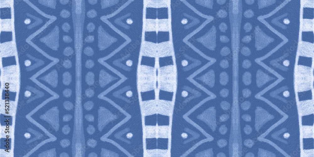 Obraz premium Seamless peruvian pattern. Hand drawn aztec illustration.