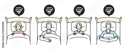 眠れない人たち