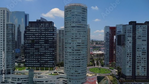 Santa Fe corporate offices area in Mexico City