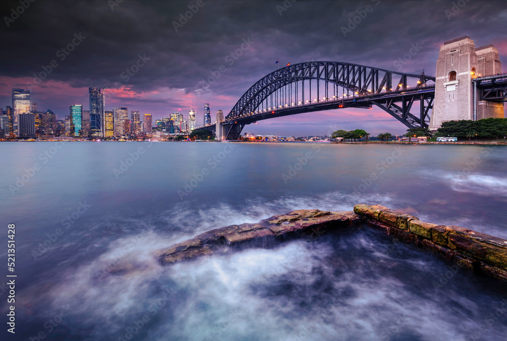 Obraz premium Sydney sunset