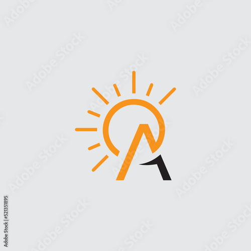 light bulb concept
initials Letters ( A ) Simple, up to date yet timeless, more catchy, clean it up, sharper, Maybe implement some form of light like the sun or something creative