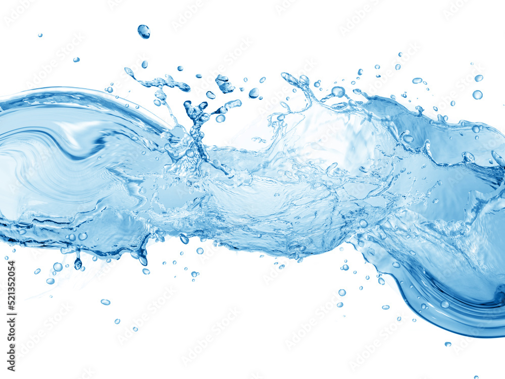 Water,water splash isolated on white background Water,water splash isolated on white background