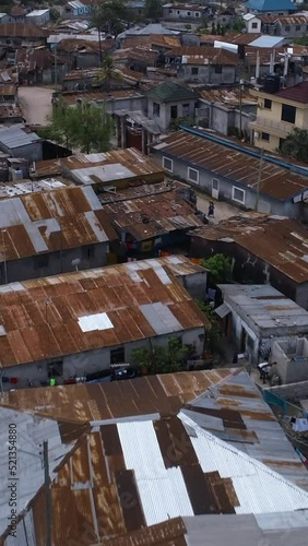 Aerial view of dar es salaam photo